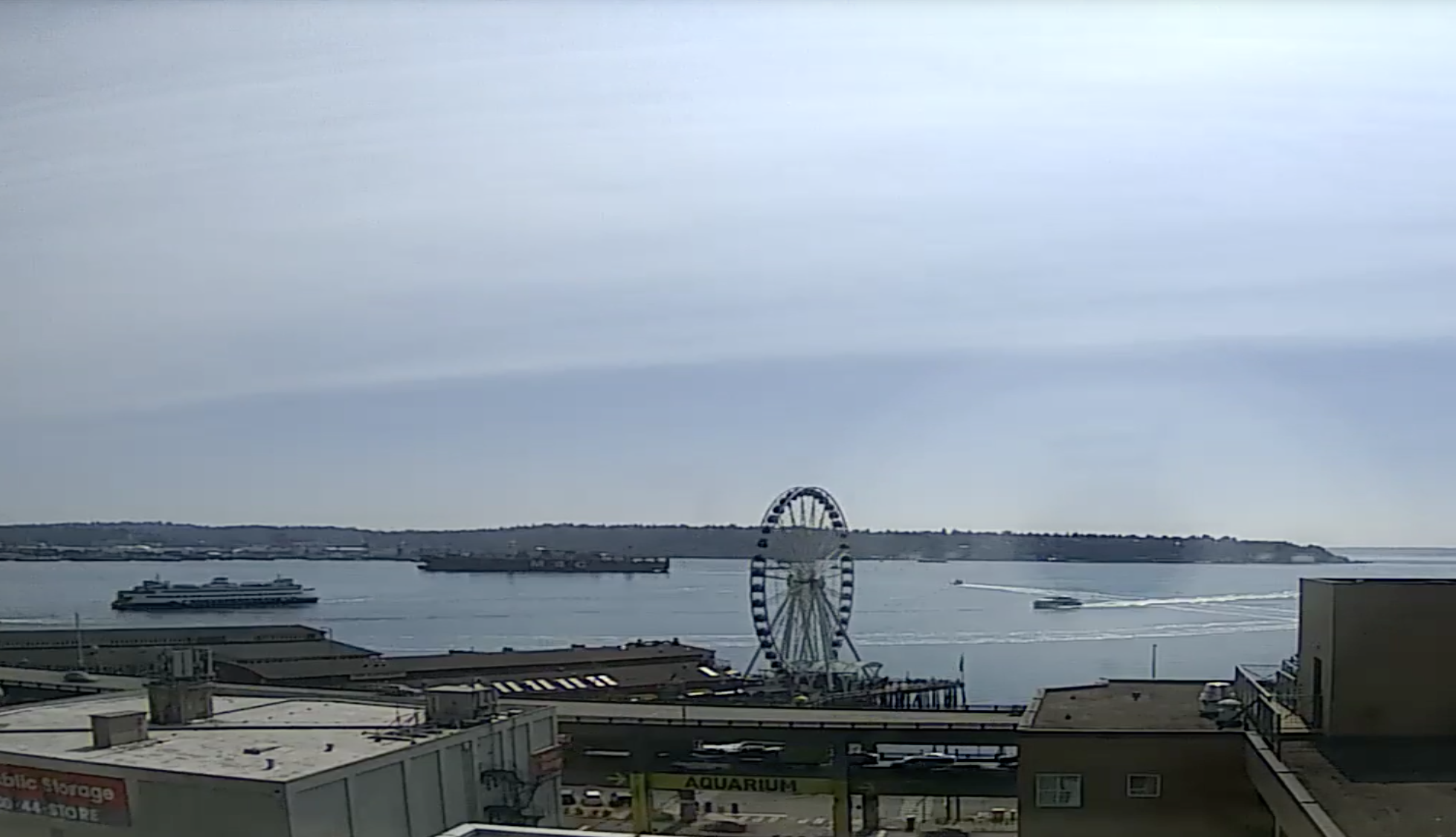 Seattle Waterfront Webcam Fleet Week 07 31 2018